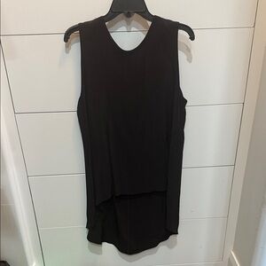 Women’s Black Muscle Tee Tank Top